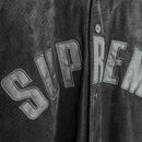 Supreme Ultrasuede Mesh Baseball T-Shirt Black 