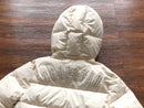 Trapstar Irongate Hooded Cream Puffer Jacket 