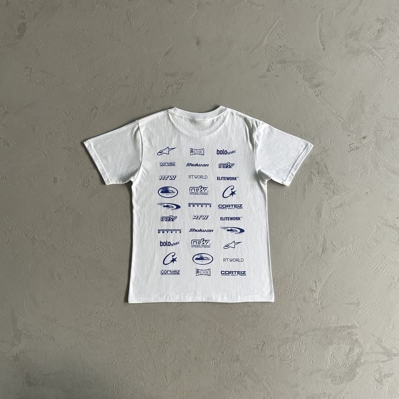 Corteiz Rally Vinylz White T-Shirt 