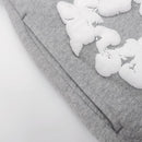 Tears The Cotton Wreath Gray Denim Pants 