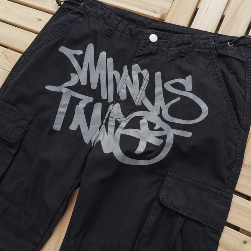 Minus Two Cargo Pants Black/Gray 