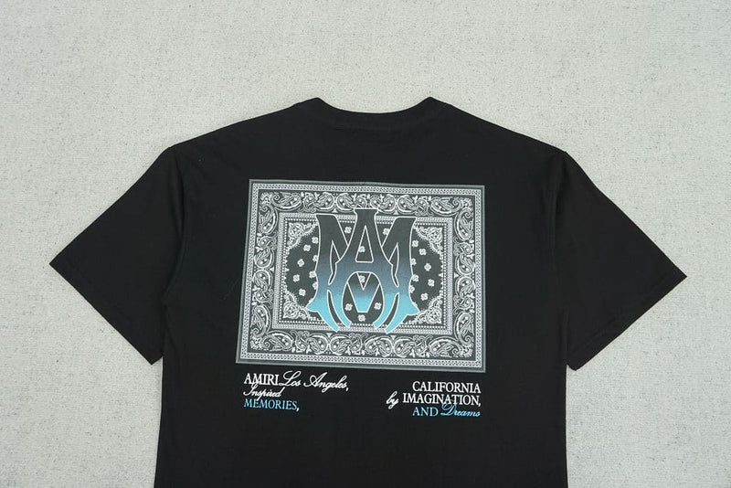 Amiri Ma Bandana Black T-Shirt 