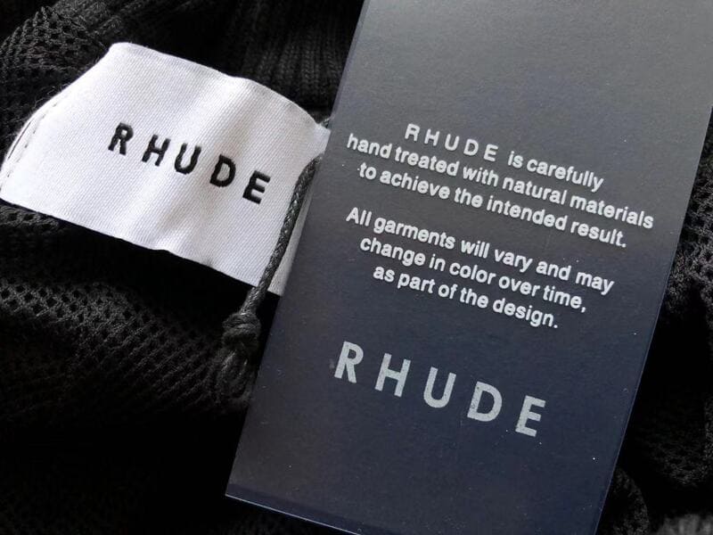 Rhude Court Logo Shorts 