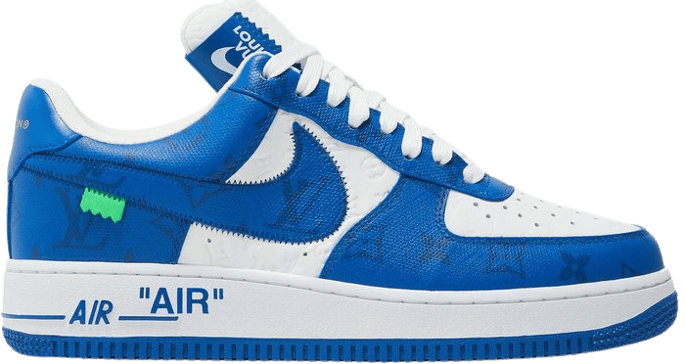 Nike Air Force 1 Low x Louis Vuitton x Off-White Blue - ELEGANZ OUTLET
