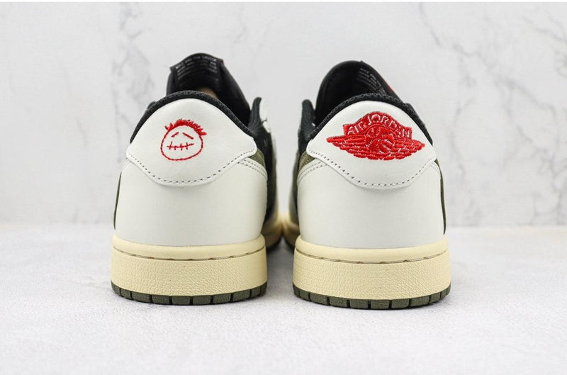 Travis Scott x Air Jordan 1 Retro Low OG 'Olive' - ELEGANZ OUTLET