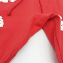 Tears The Cotton Wreath Red Denim Pants 