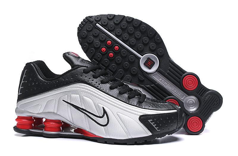 Shox R4 “Prata/Vermelho” - ELEGANZ OUTLET