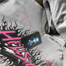 Hellstar Future Flame Grey/Pink Sweatshirt 