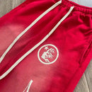 Hellstar Red Flare Sweatpants 