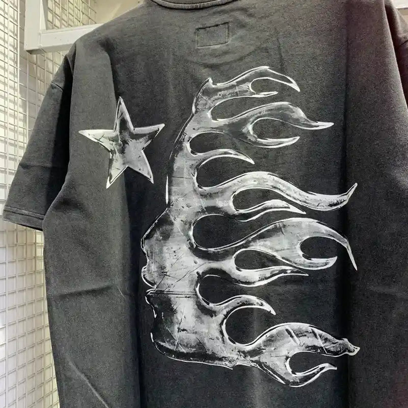 Hellstar Washed Logo T-Shirt 
