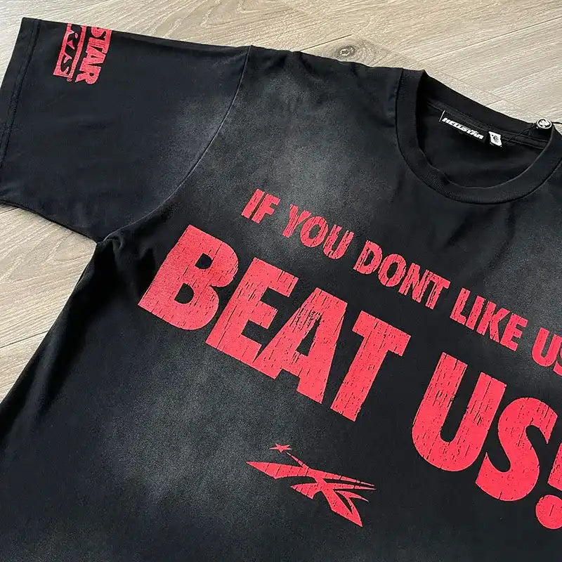 Hellstar T-Shirt Hellstar Beat Us! Black 