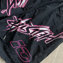 Hellstar Waxed Nylon Athletic Shorts Black 