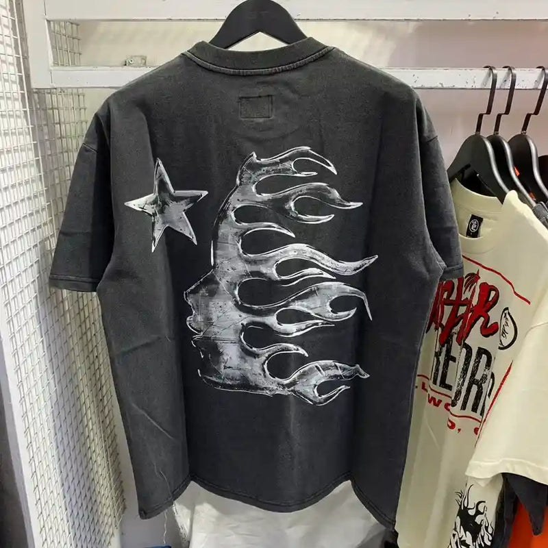 Hellstar Washed Logo T-Shirt 