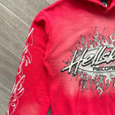 Hellstar Records Hoodie Red 