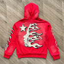 Hellstar Records Hoodie Red 