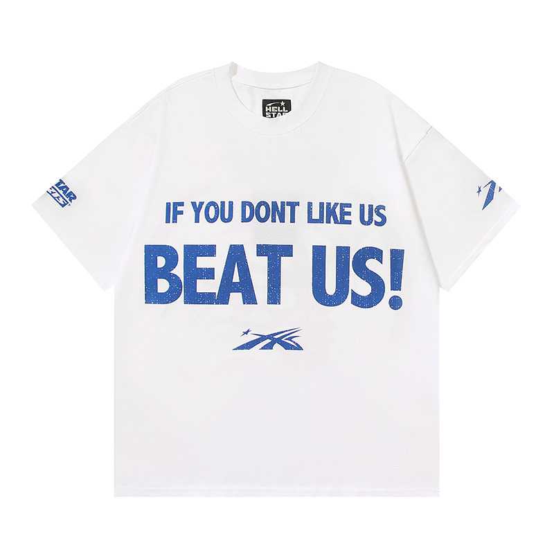 Hellstar T-Shirt Hellstar Beat Us! White 