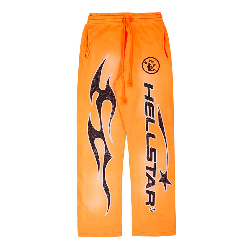 Hellstar Fire Orange Pants 