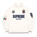 Supreme Milano Half Zip White Sweatshirt 
