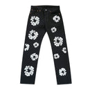 Tears x Levi's Cotton Wreath Jean Black Denim Pants 