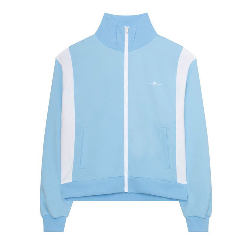 Amiri Always On Point Track Blue Jacket 