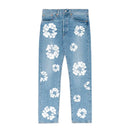 Tears x Levi's Cotton Wreath Jean Light Wash Denim Pants 