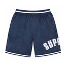 Supreme Ultrasuede Shorts Blue 