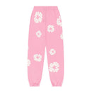 Tears The Cotton Wreath Pink Denim Pants 