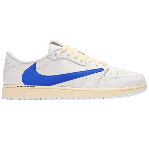Nike Air Jordan 1 Low Travis Scott Fragment "White/Blue" - ELEGANZ OUTLET
