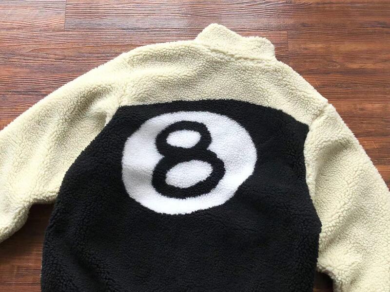 Stussy 8 Ball Sherpa Double-Sided Jacket 