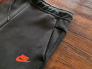 Nike Tech Fleece Set Dark Gray / Black / Orange 