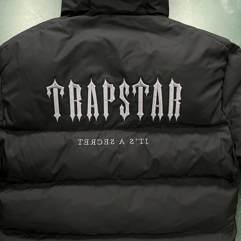 Trapstar Decoded 2.0 Black Puffer Jacket 