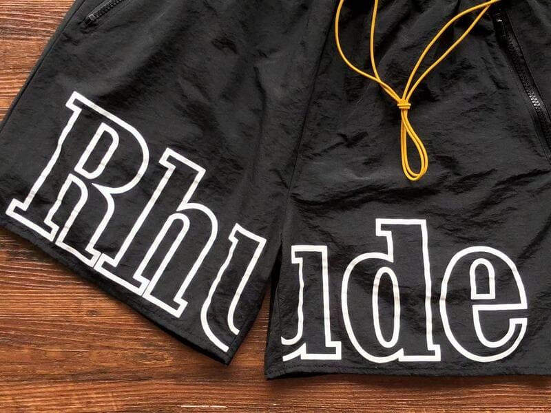 Rhude Logo Short 'Black' 