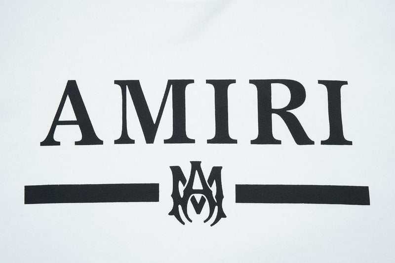 Ready for Delivery - Amiri Bar Logo White T-Shirt