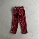Red Corteiz Velvet Pants