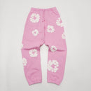 Tears The Cotton Wreath Pink Denim Pants 