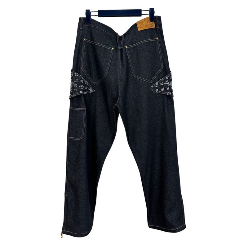 Louis Vuitton Monogram Flower Denim Pants 