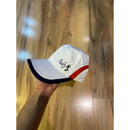 BONÉ LACOSTE ANDY "White/Blue/Red" - ELEGANZ OUTLET