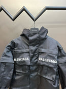 Balenciaga Oversized Parka In Technical Jacket