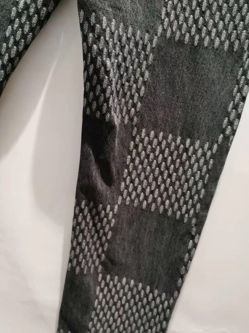 Louis Vuitton x Nigo Giant Damier Waves MNGM Pants 