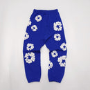 Tears The Cotton Wreath Blue Denim Pants 