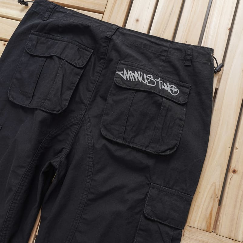 Minus Two Cargo Pants Black/Gray 