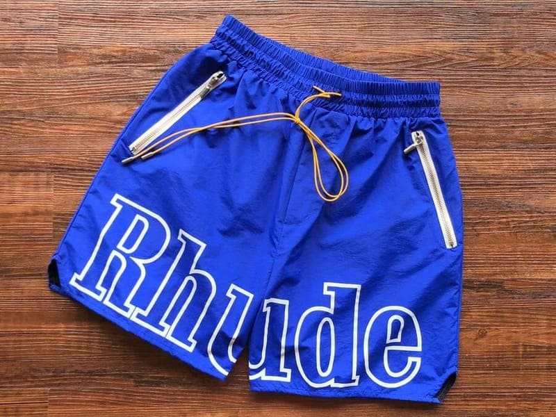 Rhude RH Logo Shorts Blue 