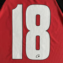 Corteiz Alcatraz Football Jersey 'Red' 