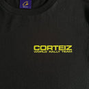 Corteiz Alcatraz World Rally Black T-Shirt 