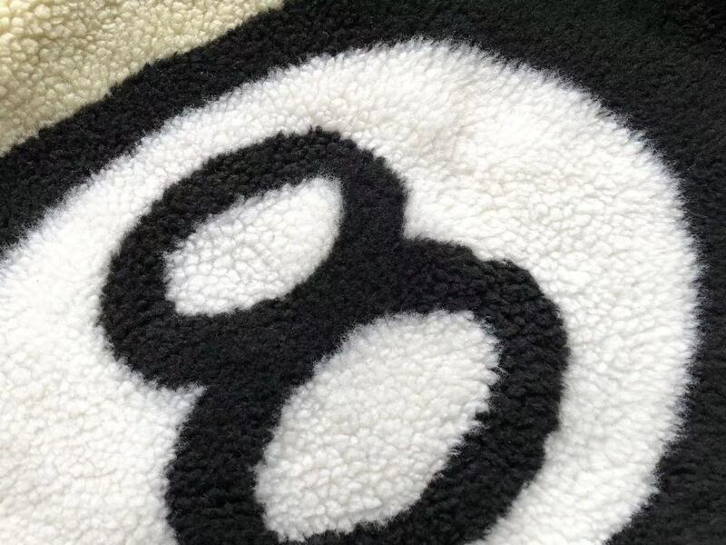 Stussy 8 Ball Sherpa Double-Sided Jacket 