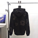 Denim Tears Cotton Wreath Black Monochrome Sweatshirt 