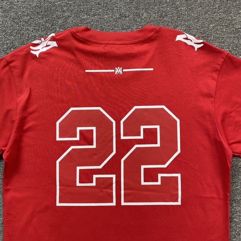 Amiri 22 SKATER Red T-Shirt