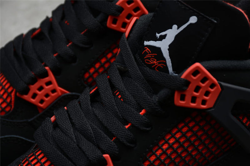Ready Delivery - Air Jordan 4 Red Thunder
