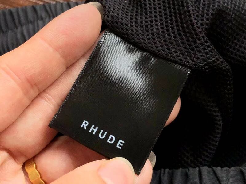 Rhude Logo Short 'Black' 