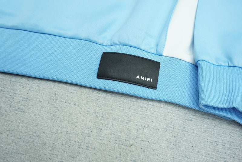 Amiri Always On Point Track Blue Jacket 